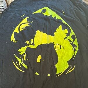 Bulbasaur Black and Green T-Shirt